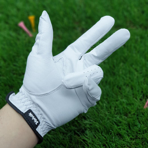 volvik 沃维克高尔夫球 男士舒适透气小羊皮防滑高尔夫手套