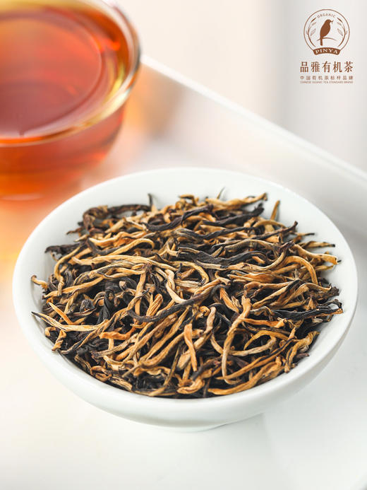 品雅有机茶 滇红 大叶种功夫红茶 云南普洱大叶种 中美欧有机认证 罐装 商品图1