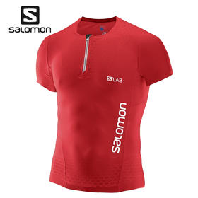 Salomon 萨洛蒙S-LAB EXO HZ 男T恤 户外跑步排汗透气压缩短袖