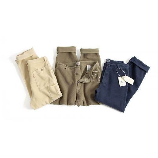 国棉壹厂/01210105/居家法式针织工装裤VintageRepublic 商品图1