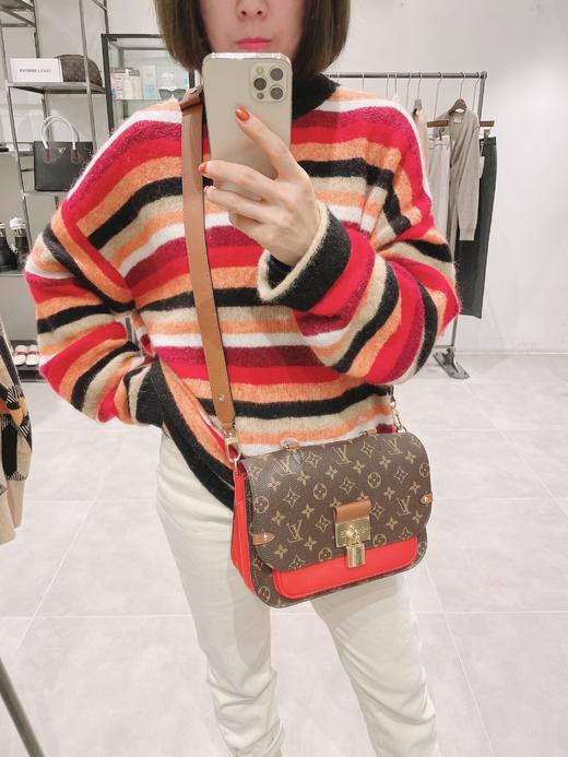 品牌新邮差老花中国红色 商品图0