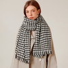 【经典百搭】千鸟格仿羊绒围巾 保暖流苏 加厚防寒 商品缩略图0