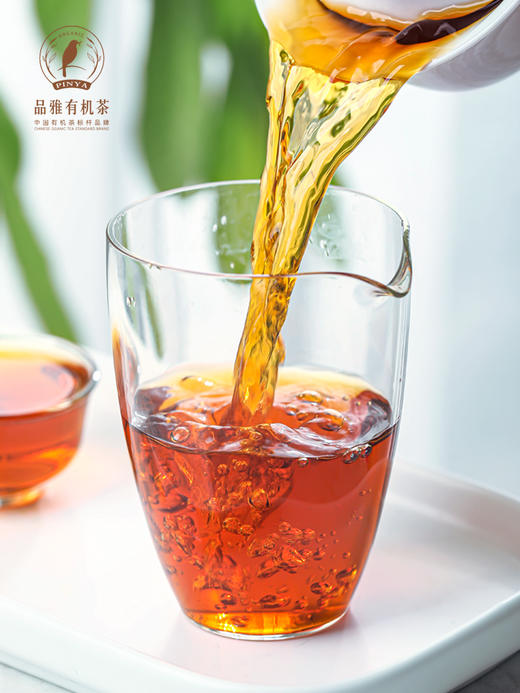 品雅有机茶 滇红 大叶种功夫红茶 云南普洱大叶种 中美欧有机认证 罐装 商品图3