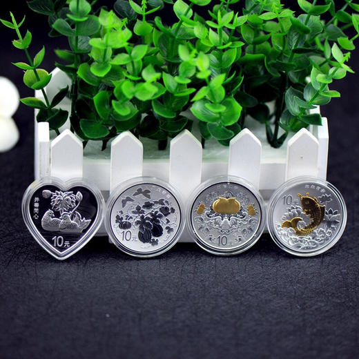 2015年吉祥文化4枚银币套装 单银套装 吉祥文化纪念币 商品图7
