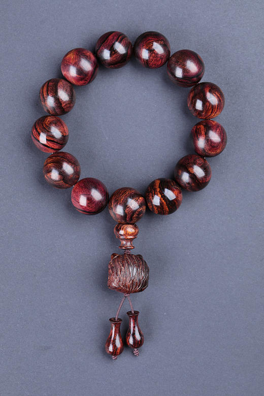 1.8X13颗海黄虎皮纹手串 h13 商品图7