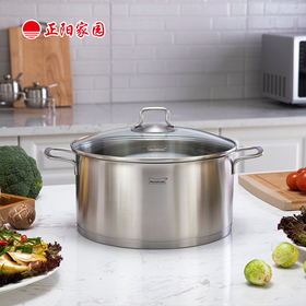 慕厨明泰系列6L不锈钢餐厅锅【锅径 24*14cm】