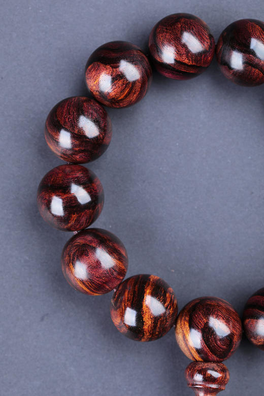 1.8X13颗海黄虎皮纹手串 h13 商品图1