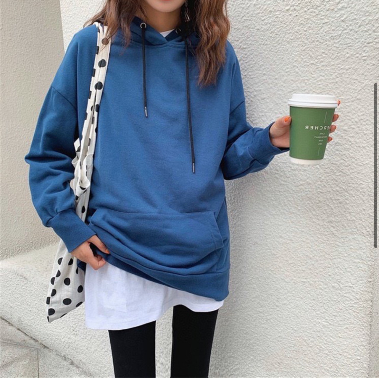 PL8188卫衣打底神器，纯棉，搭配卫衣毛衣叠穿内搭白边下摆半身短裙