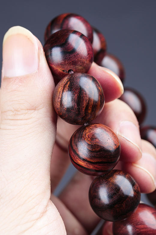 1.8X13颗海黄虎皮纹手串 h13 商品图8