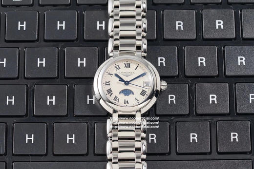 Noob【可乐】工厂浪琴优雅系列心月女表——璀璨心月，奇幻优雅腕表数据：型号L8.116.4.71.6，是浪琴心月带有月相功能的腕表，整表30.5毫米尺寸，非常适合亚洲人手腕佩戴 商品图0