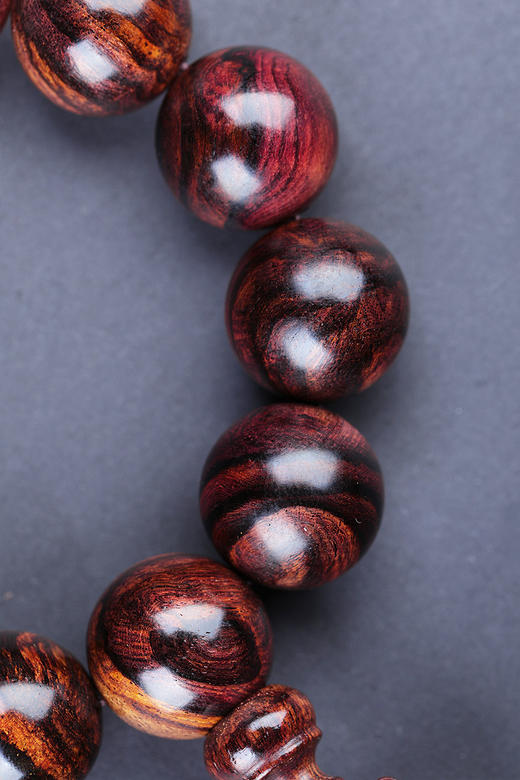 1.8X13颗海黄虎皮纹手串 h13 商品图5