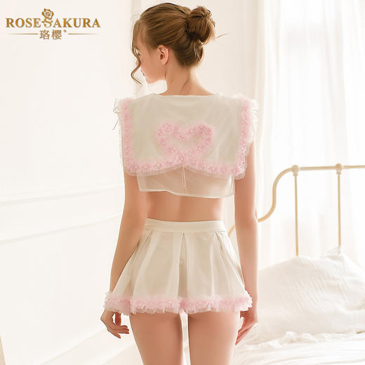 珞樱情趣系列透视挑逗新娘装超性感学生制服激情睡衣套装私房睡衣甜美 商品图7