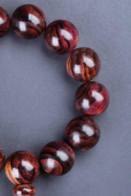 1.8X13颗海黄虎皮纹手串 h13 商品图2