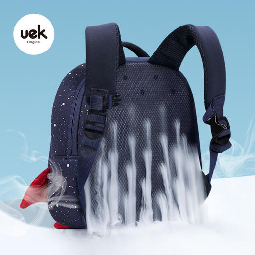 uek儿童书包幼儿园女防走失1-3-5岁 商品图1