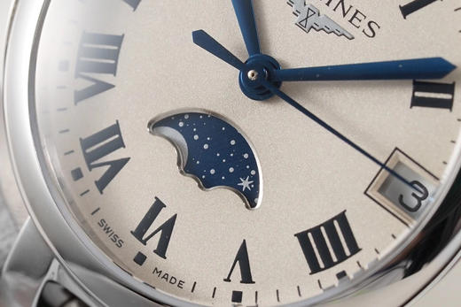 Noob【可乐】工厂浪琴优雅系列心月女表——璀璨心月，奇幻优雅腕表数据：型号L8.116.4.71.6，是浪琴心月带有月相功能的腕表，整表30.5毫米尺寸，非常适合亚洲人手腕佩戴 商品图13