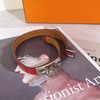 正品二手 爱马仕Hermes Kelly 酒红色 手环 商品缩略图1