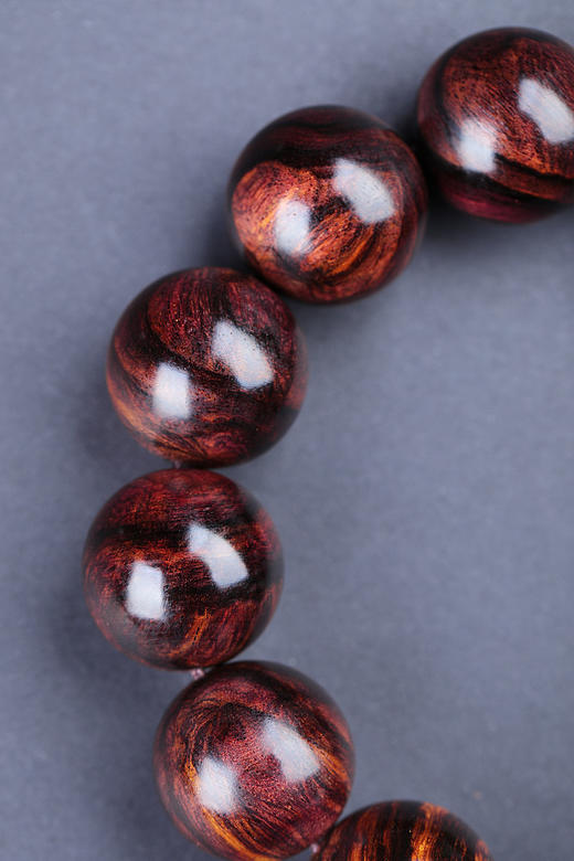 1.8X13颗海黄虎皮纹手串 h13 商品图6