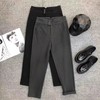 【断码清仓】丁摩  欧货！秋冬休闲哈伦裤宽松百搭烟管小脚长裤港味sz 黑 L ZFYY335 商品缩略图0