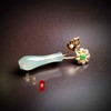 “希望”翡翠花瓶胸针 商品缩略图6