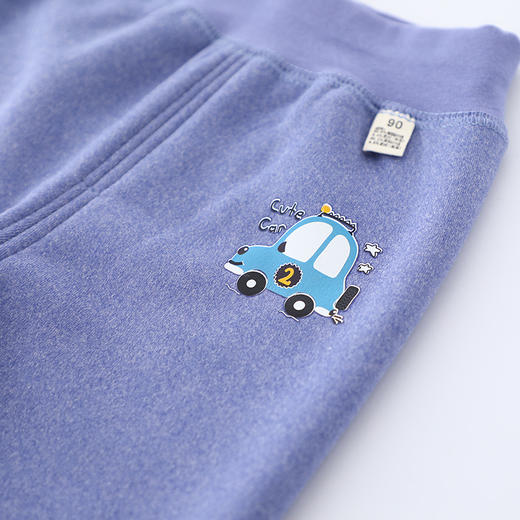 【两条装】加绒儿童打底裤 宝宝内穿一体绒保暖裤加厚柔软细绒儿童打底长裤秋冬款 商品图1