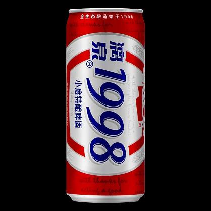 漓泉1998小度特釀啤酒8°聽裝310ml(纖體罐)24聽