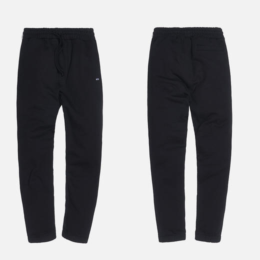 极简高街叠加小廓形jogger厚加绒卫裤运动休闲裤子 xab