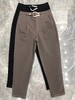 [断码清仓]丁摩 好裤型！金属搭扣配饰高腰萝卜裤哈伦裤时尚显瘦sz M  ZFYY334 商品缩略图8