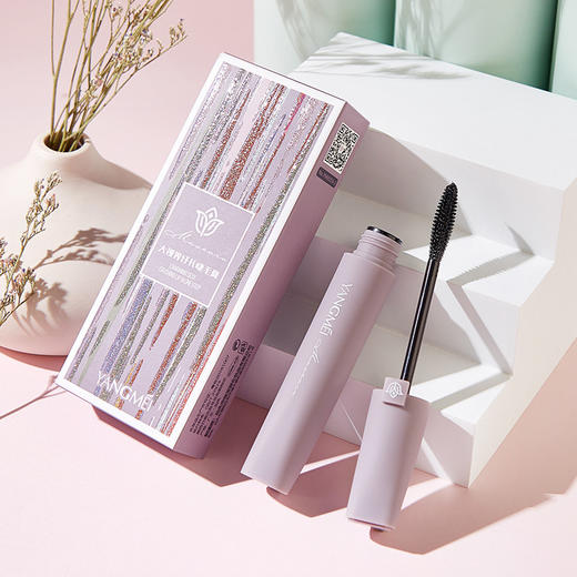 【买一送一 】网红种草彩妆扬美大视界，纤长浓密卷翘睫毛膏加长加密防水持久不晕染睫毛液 商品图2