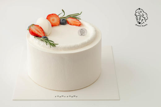 草莓奶油戚风蛋糕（预订） 商品图0