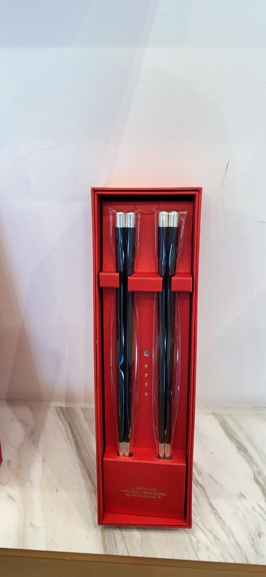 心心相印紫光檀+银+瓷器 商品图0