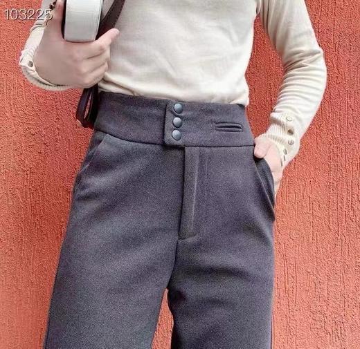 【断码清仓】丁摩  欧货！秋冬休闲哈伦裤宽松百搭烟管小脚长裤港味sz 黑 L ZFYY335 商品图4