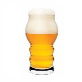 帕莎[420685]全钢化平底精酿啤酒杯430ml