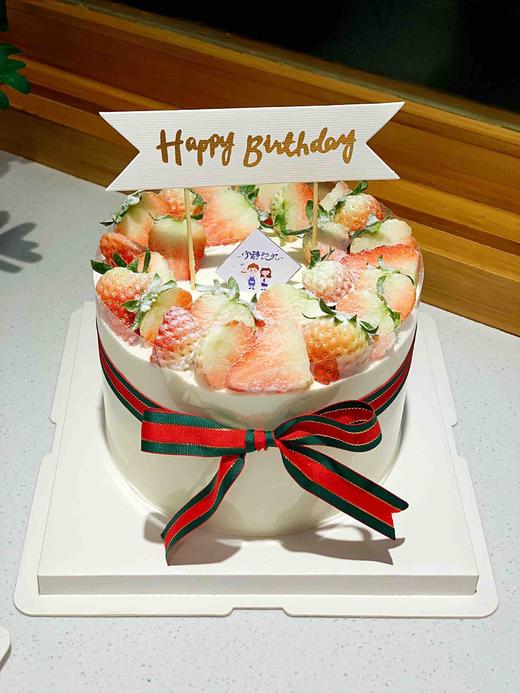 草莓水果蛋糕 下单前请仔细阅读商品详情 商品图0