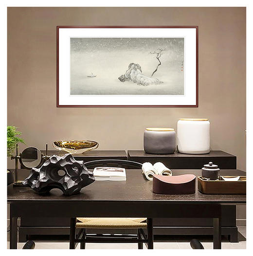 任大庆-真迹-山水画《拂了一身还满》 客厅 玄关 书房 办公室 商品图0