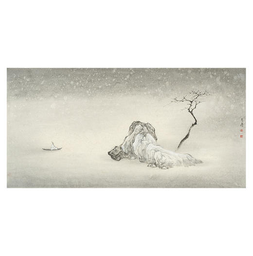 任大庆-真迹-山水画《拂了一身还满》 客厅 玄关 书房 办公室 商品图2