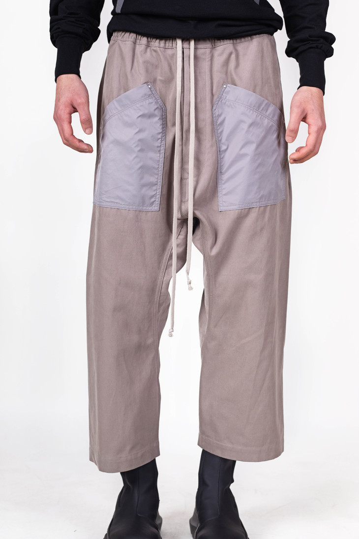 rick owens drkshdw|七分拼接低裆裤