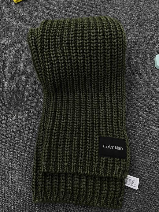 孤品Calvin Klein大ck针织围巾男款极厚 商品图1