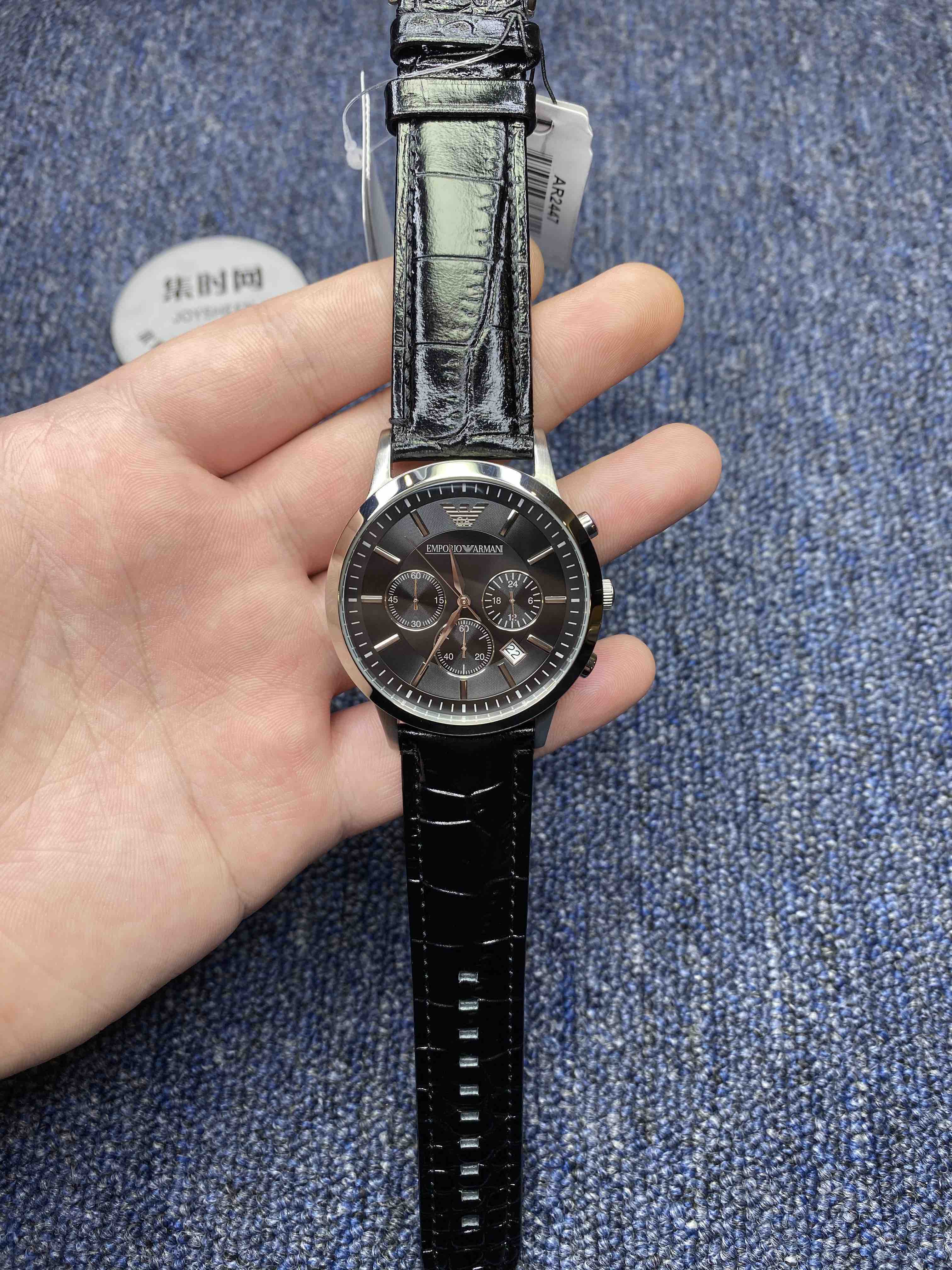 原单阿玛尼armani ar2447 机芯:原装石英机芯表壳:316l精钢表镜:矿