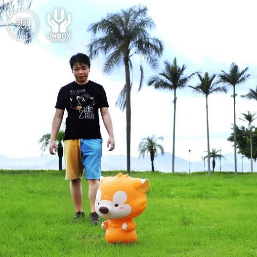 现货 Unbox JOBI 超大狐狸 搪胶 限定 潮玩 摆件 商品图3