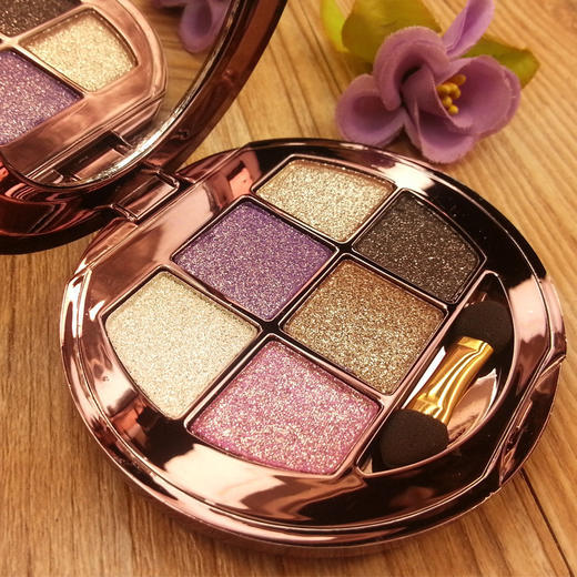 维妮小熊 眼影闪粉珠光闪亮眼影盘钻石超闪多色亮晶晶大地色 商品图0