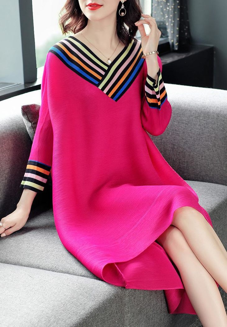 大码女装连衣裙新款气质秋冬季洋气胖mm高端减龄显瘦毛衣裙子jxg