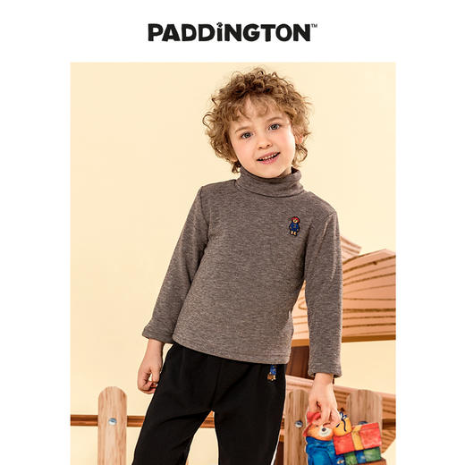 开团| 帕丁顿熊 纯色高领加厚打底衫 商品图3