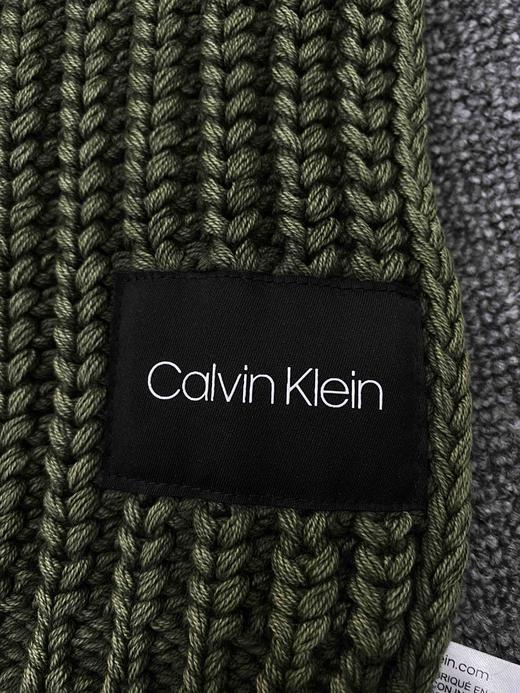 孤品Calvin Klein大ck针织围巾男款极厚 商品图2