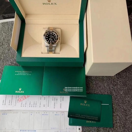 Green绿厂匠心合一，再添一员猛将——126613劳力士41mm间金黑水鬼，间金蓝水鬼。独家特色】首家采用“日本京瓷材料配方 商品图12