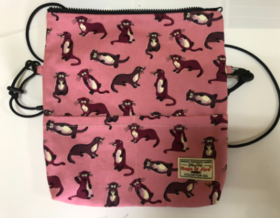 HUJI祤集Tripper斜挎包插画水獭