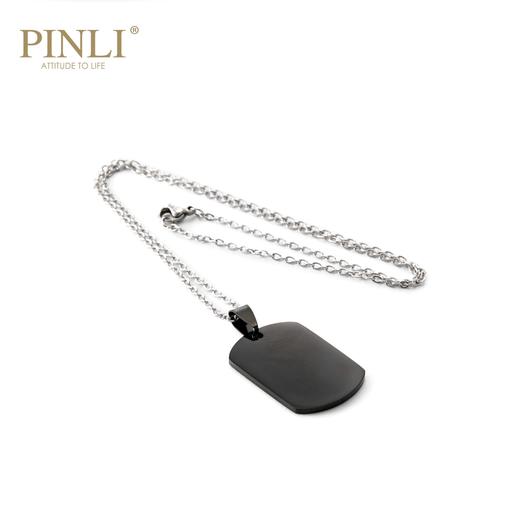 PINLI品立秋季男士配饰潮流嘻哈吊坠项链饰品首饰D203128874 商品图4
