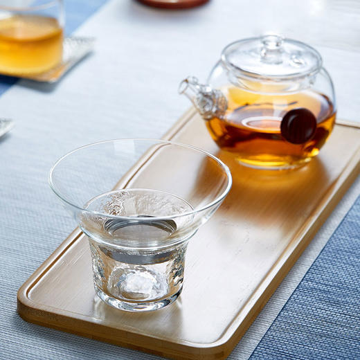  玻璃茶漏XY 过滤网茶漏家用功夫茶配件茶滤过滤器隔漏斗 商品图3