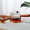  弘龙 侧把壶八角锤纹侧把锤目纹 煮茶壶实木把煮茶器耐高温过滤电陶炉适用茶壶 商品缩略图0
