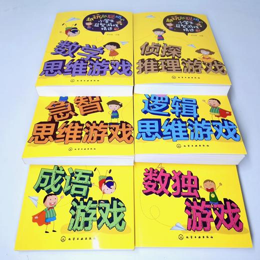 越玩越聪明的小学生益智游戏精选（套装6册） 商品图4
