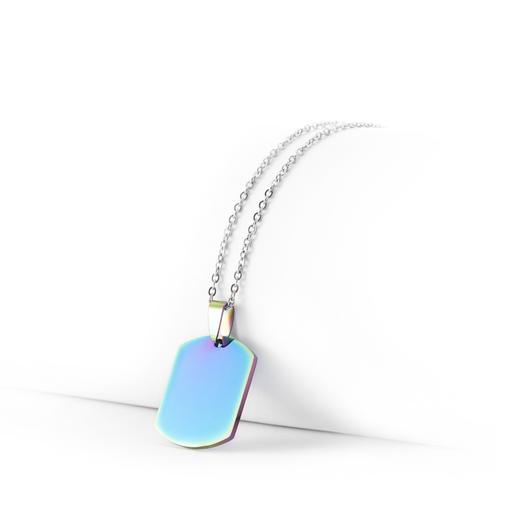 PINLI品立秋季男士配饰潮流嘻哈吊坠项链饰品首饰D203128874 商品图3